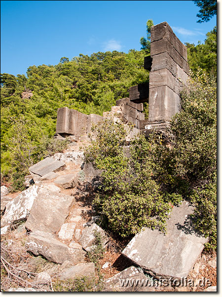 Titiopolis in Kilikien - Kleiner Tempel bei Titiopolis
