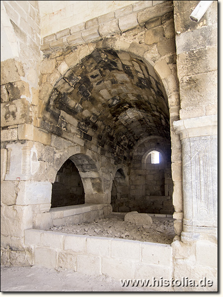Karawanserei Obruk-Han in Lykaonien - Gewölbekonstruktion in der geschlossenen Halle der Karawanserei