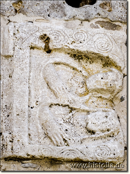 Karawanserei Zazadin-Han in Lykaonien - Verbaute Spolien aus einer byzantinisch/christlichen Kirche