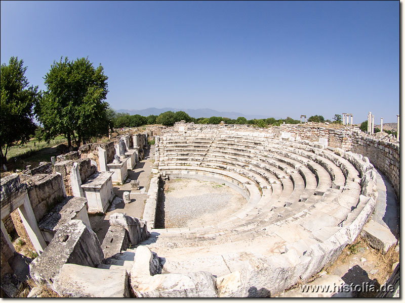 Aphrodisias in Karien - Das Bouleuterion/Odeon von Aphrodisias