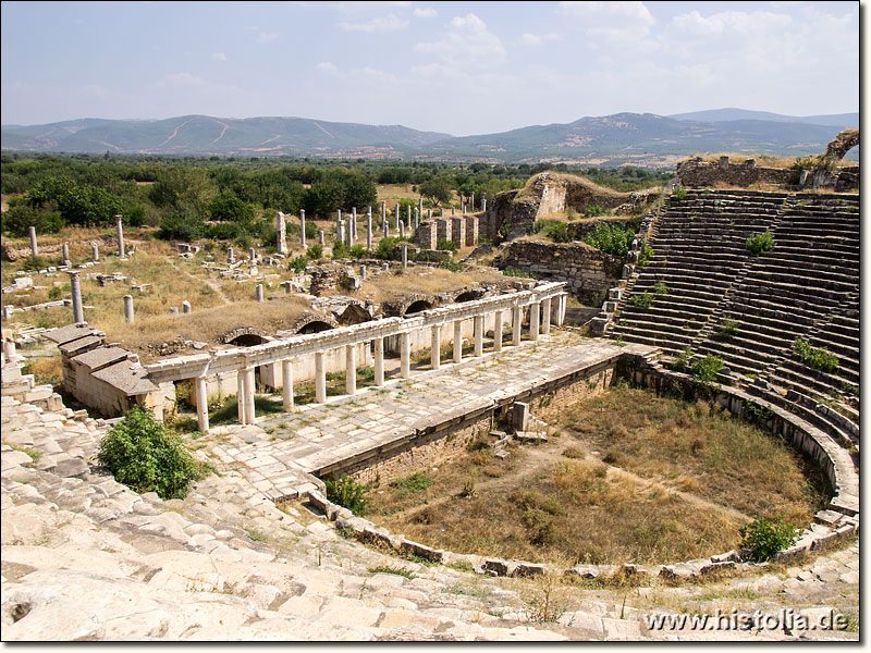 Aphrodisias in Karien - Das große Theater von Aphrodisias