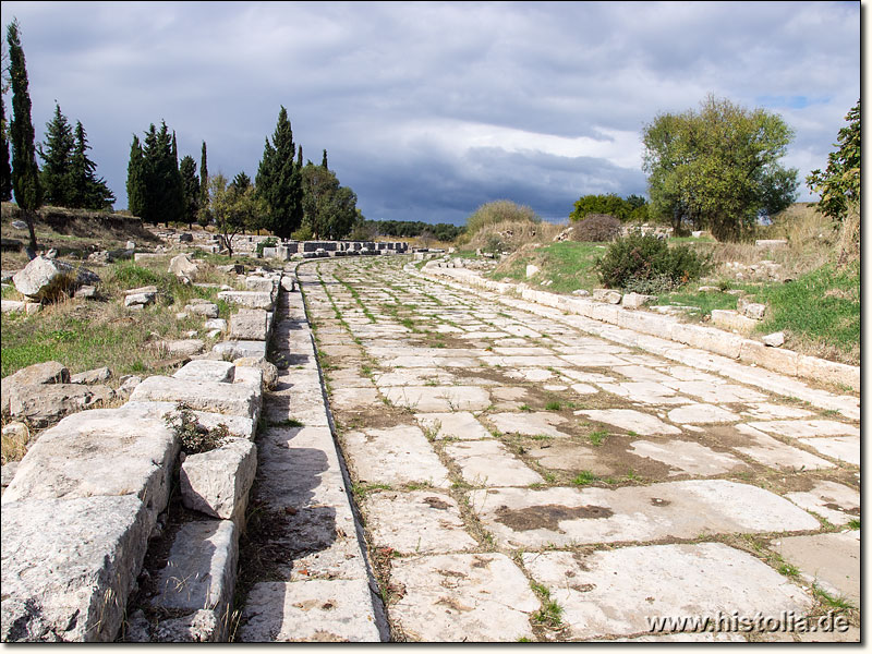 Didyma in Karien - Beginn der 'Heiligen Straße' von Didyma nach Milet