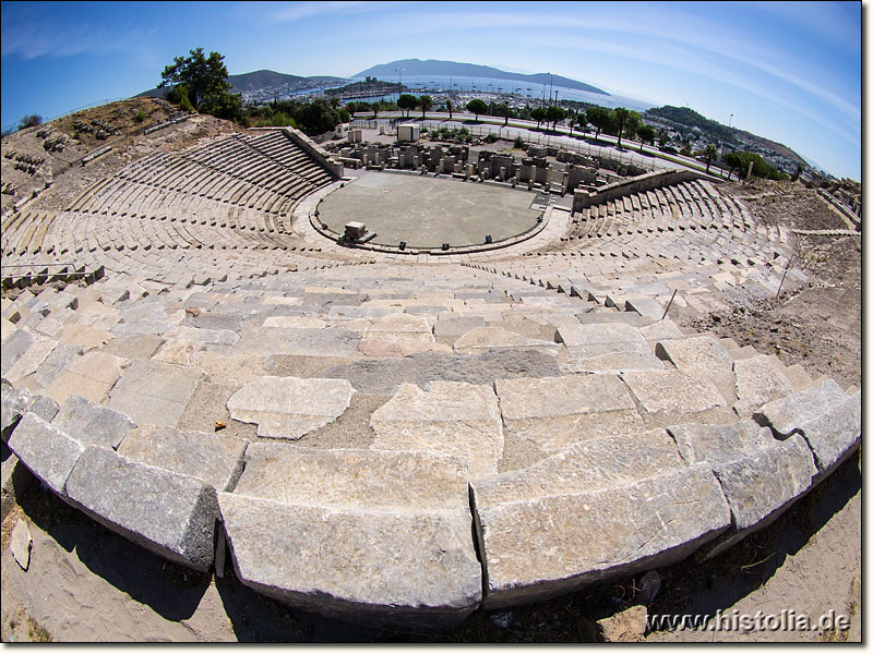 Halikarnassos in Karien - Das antike Theater von Halikarnassos