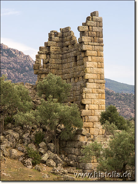 Herakleia Latmos in Karien - Ein Wachturm von Herakleia Latmos