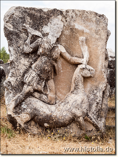 Herakleia Salbake in Karien - Relief aus dem Heroon von Herakleia Salbake