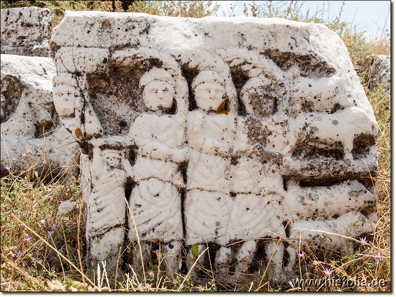 Herakleia Salbake in Karien - Relief aus dem Heroon von Herakleia Salbake