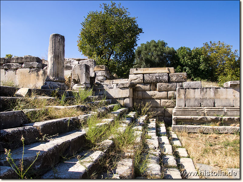 Lagina in Karien - Monumentaler Porticus zum Tempelbezirk des Hekate-Heiligtums