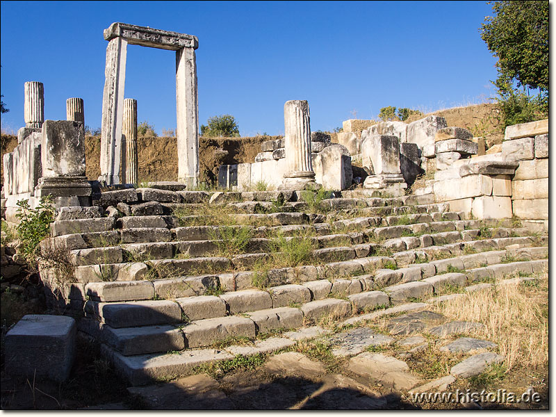 Lagina in Karien - Monumentaler Porticus zum Tempelbezirk des Hekate-Heiligtums