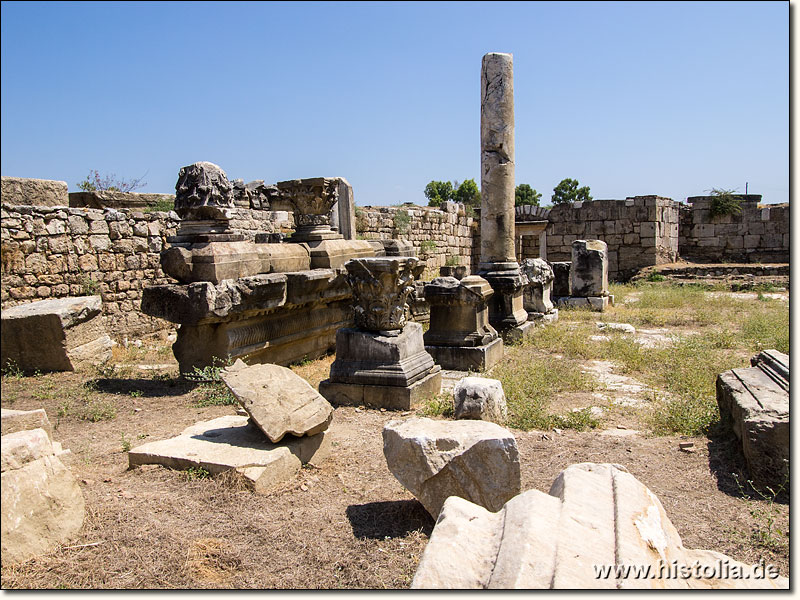 Magnesia in Karien - Architekturreste aus der Basilika von Magnesia