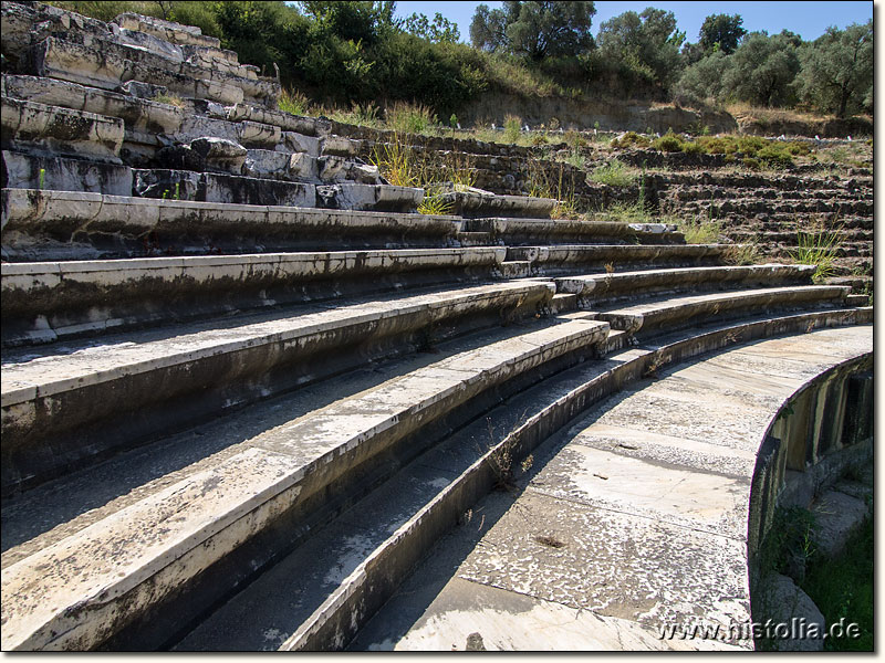 Magnesia in Karien - Sitzreihen im Theater von Magnesia