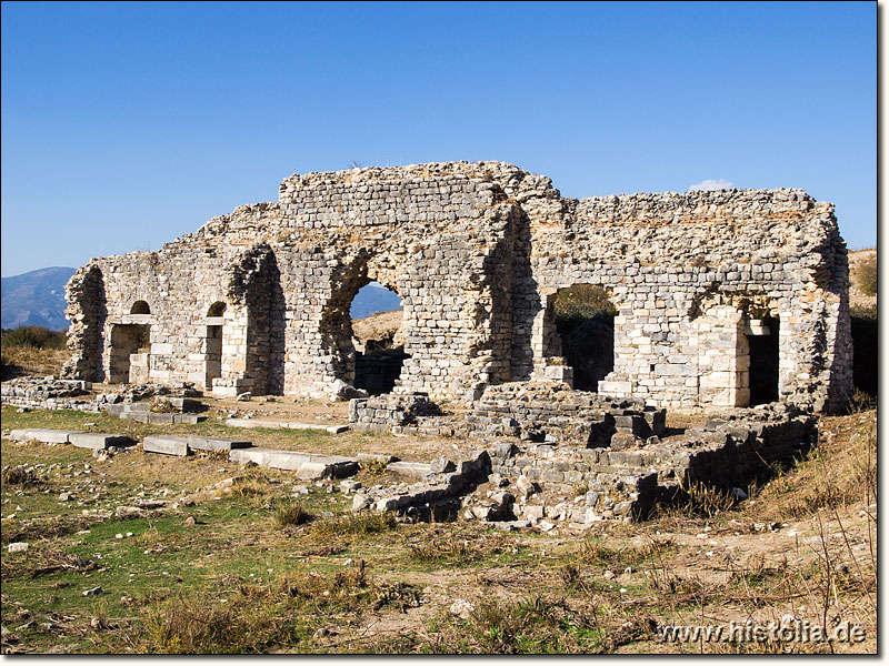Milet in Karien - Thermen östlich des s.g. Löwenhafens von Milet
