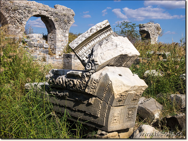 Milet in Karien - Einige Architektur-Fragmente des Nymphaeums von Milet