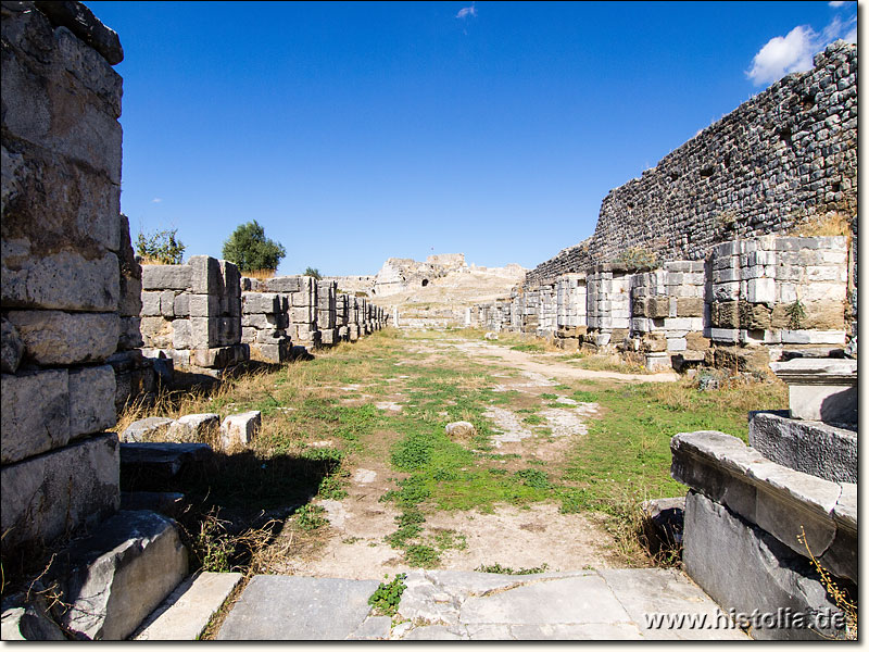 Milet in Karien - Die Umkleideräume (Apodyterium) der Faustina-Thermen und der Palästra