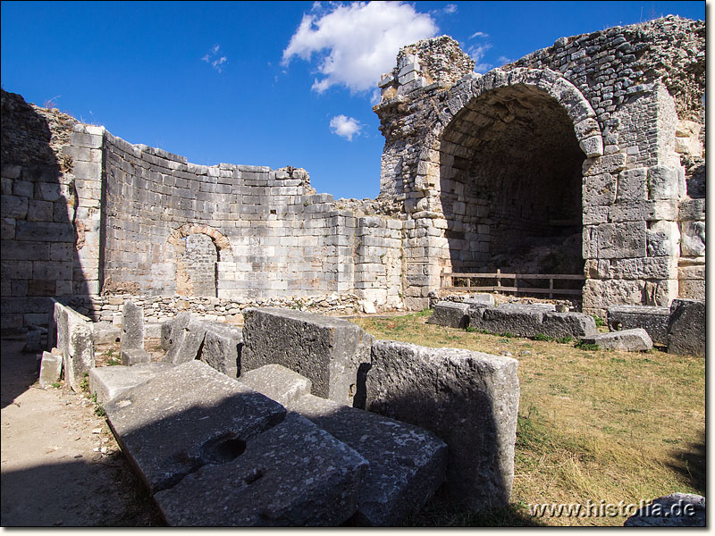 Milet in Karien - Gewölbe in den Faustina-Thermen (Caldarium) von Milet