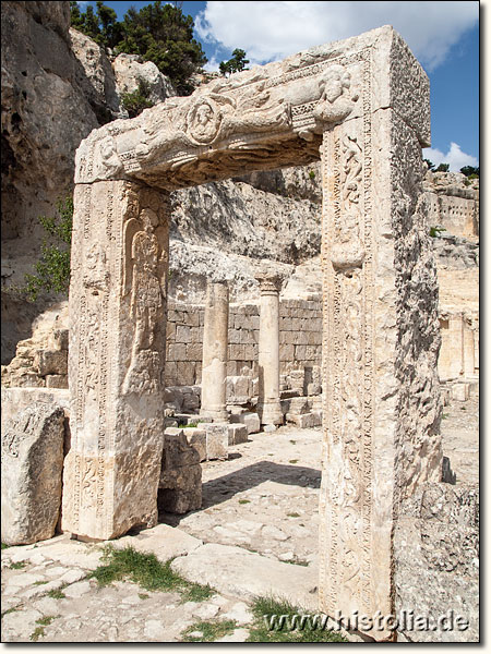 Alahan in Kilikien - Das Portal der West-Kirche