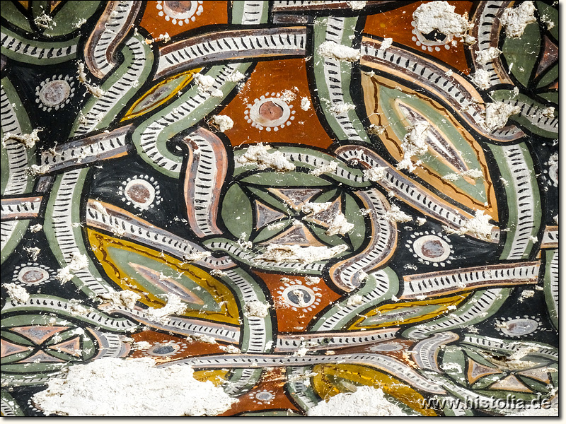 Alaoda in Kilikien - Decken- und Wandbemalung in der Felsenkirche von Alaoda in Kilikien