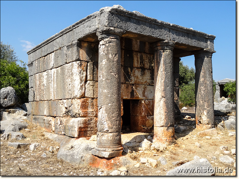 Kanytelleis in Kilikien - Römisches Hausgrab in der Nord-Nekropole von Kanytelleis