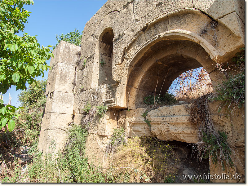 Korapissos in Kilikien - Beschreibung des Testbildes