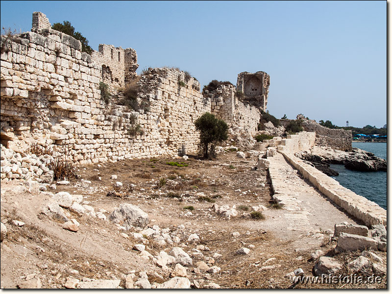 Korykos in Kilikien - Beschreibung des Testbildes