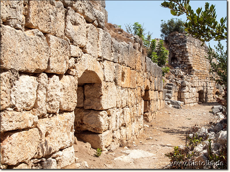 Korykos in Kilikien - Beschreibung des Testbildes