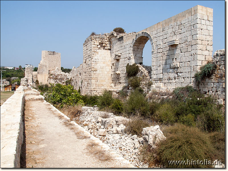 Korykos in Kilikien - Beschreibung des Testbildes