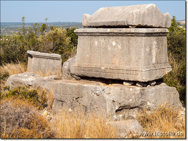 Korykos in Kilikien - Beschreibung des Testbildes