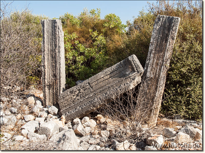 Korykos in Kilikien - Beschreibung des Testbildes