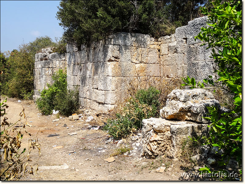 Korykos in Kilikien - Beschreibung des Testbildes