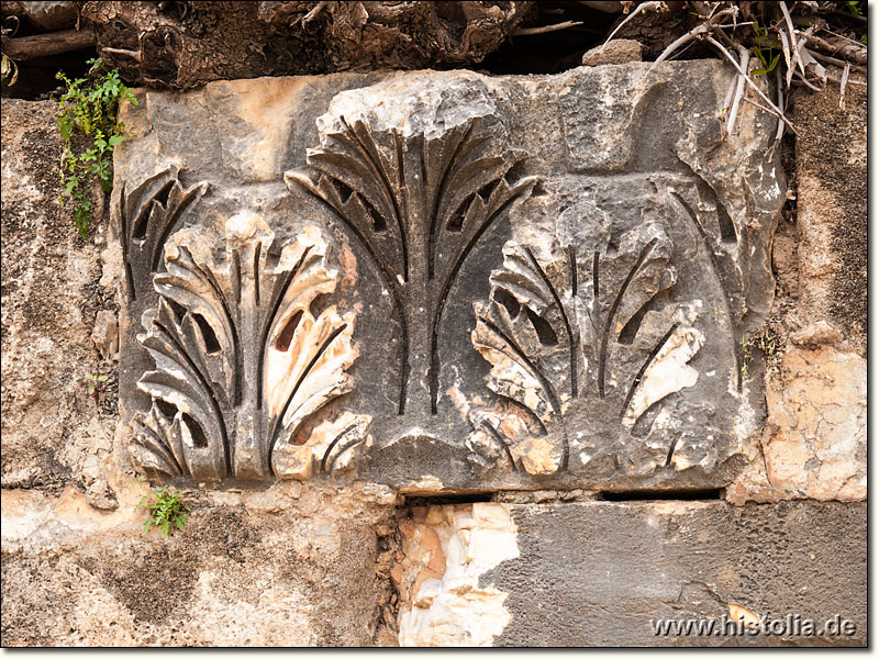 Selinus in Kilikien - verbaute Spolie aus dem Trajan-Kenotaph?