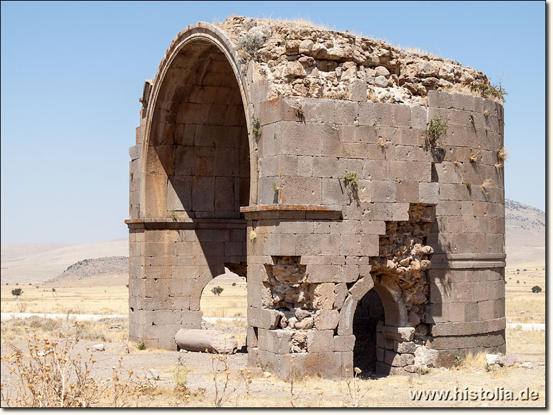 Barata in Lykaonien - Nahezu vollständig noch stehende Absis von Basilika 2 von Barata