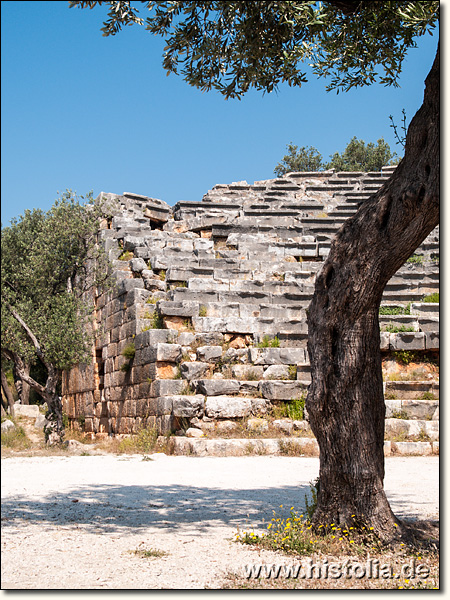 Antiphellos in Lykien - Das Theater von Antiphellos