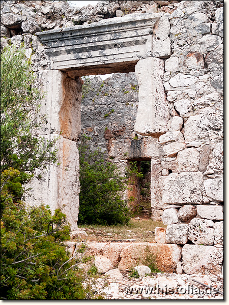 Aperlai in Lykien - Monumentaler Eingang zu einem öffentlichen Gebäude