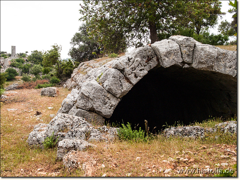 Apollonia in Lykien - große Zisterne nord-östlich der Akropolis