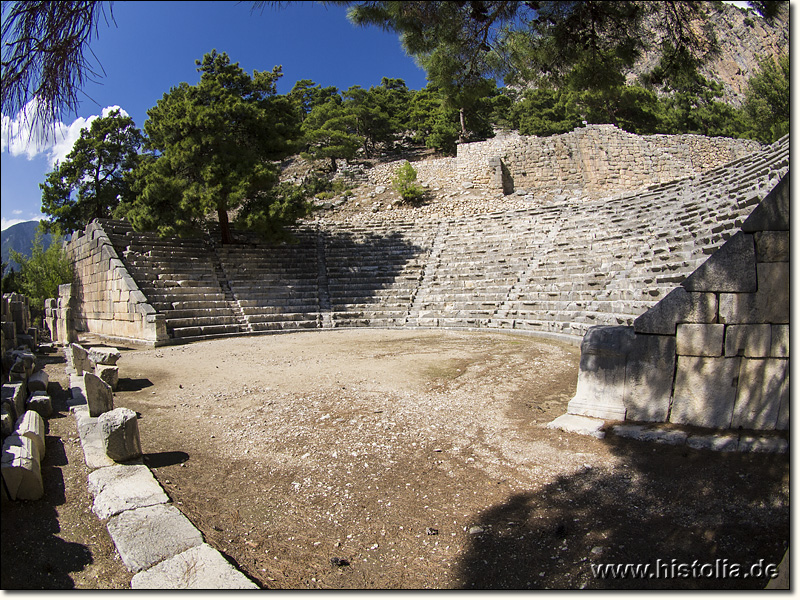 Arykanda in Lykien - Das Theater von Arykanda