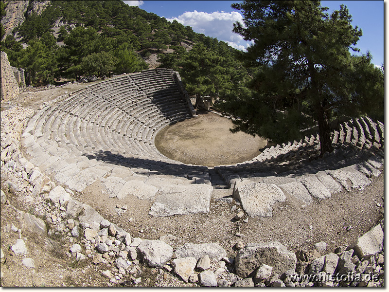 Arykanda in Lykien - Das Theater von Arykanda