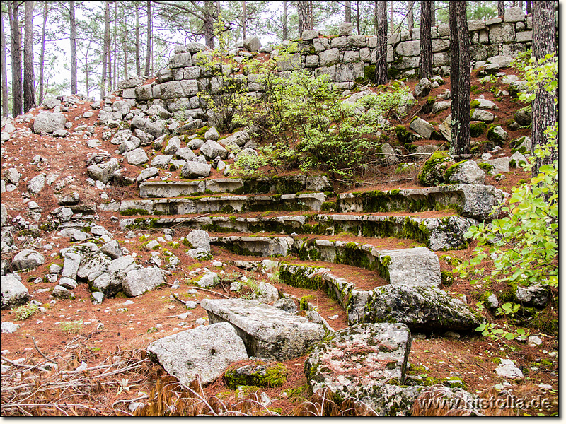 Idebessos in Lykien - Das kleine Theater von Idebessos