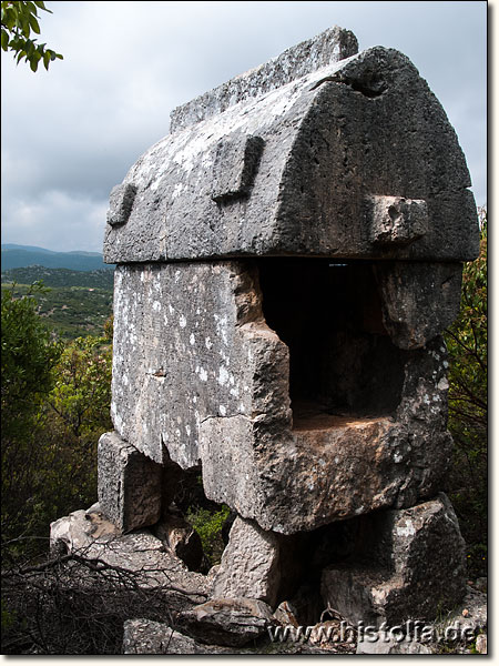 Isinda in Lykien - Sarkophag in der Nord-Nekropole