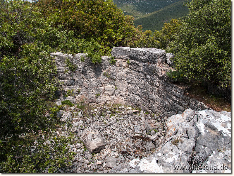 Isinda in Lykien - Große Zisterne in der Akropolis von Isinda