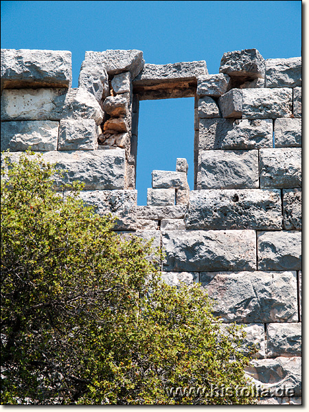Ision in Lykien - Fenster im südlichen Wehrturm