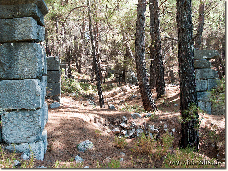 Kadyanda in Lykien - Stoa bei der Agora