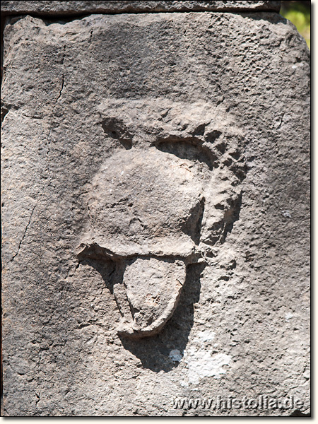 Kitanaura in Lykien - Relief am Mausoleum von Kitanaura