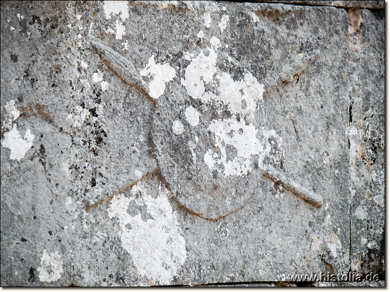 Kitanaura in Lykien - Relief am Mausoleum von Kitanaura