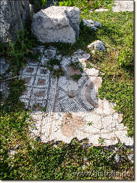 Letoon in Lykien - Mosaik in der Basilika