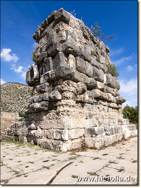 Limyra in Lykien - Der Kenotaph für Gaius Caesar im westlichen Stadtgebiet