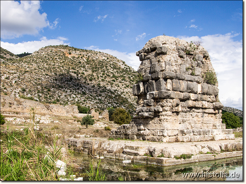 Limyra in Lykien - Der Kenotaph für Gaius Caesar im westlichen Stadtgebiet