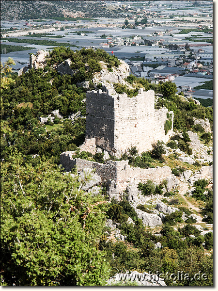 Myra in Lykien - Die Akropolis von Myra