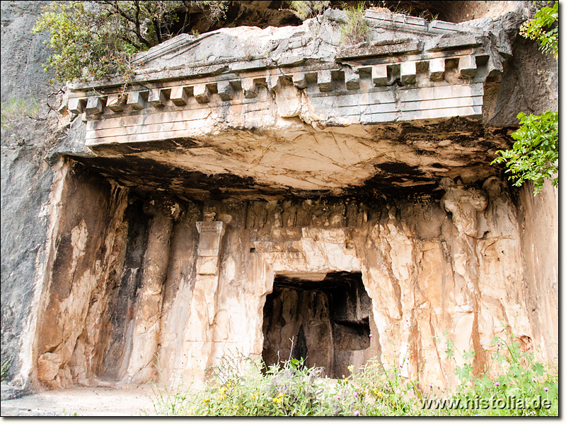Myra in Lykien - 'Tempel'-Grab in der Ost-Nekropole