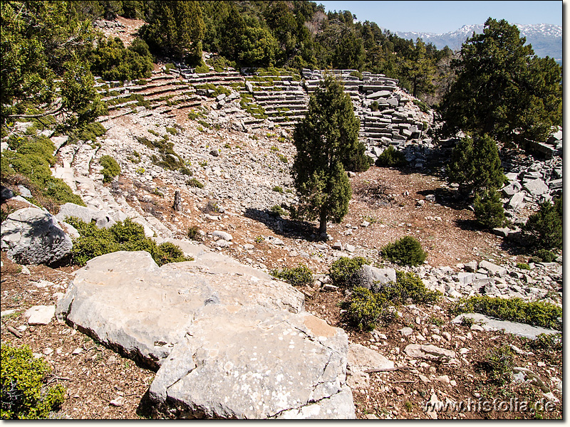 Oinoanda in Lykien - Das Theater von Oinoanda