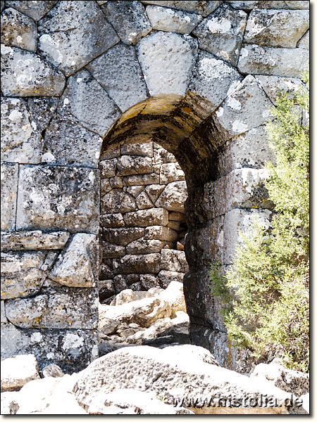 Oinoanda in Lykien - Zugang zum Turm