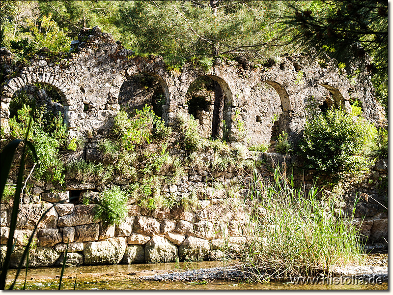 Olympos in Lykien - Reste einer byzantinischen Basilika